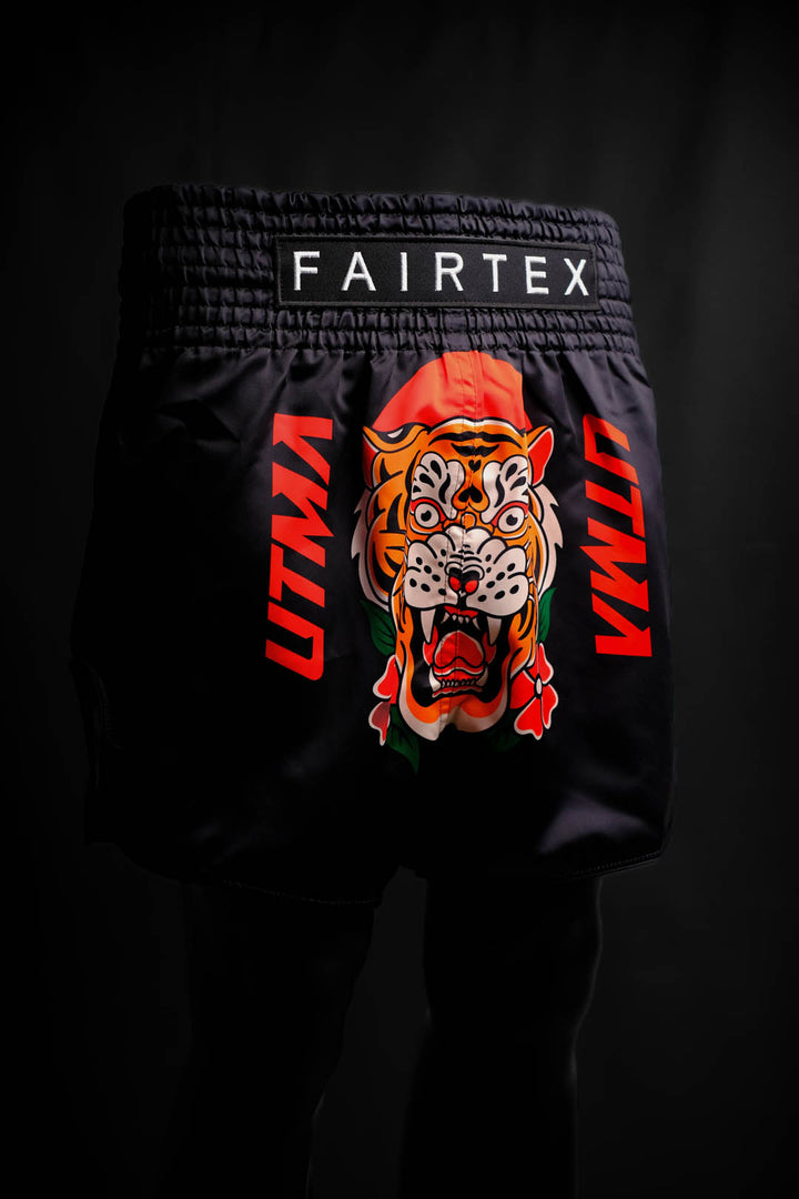 "Fairtex X UTMA" Muay Thai šortai - Tiger