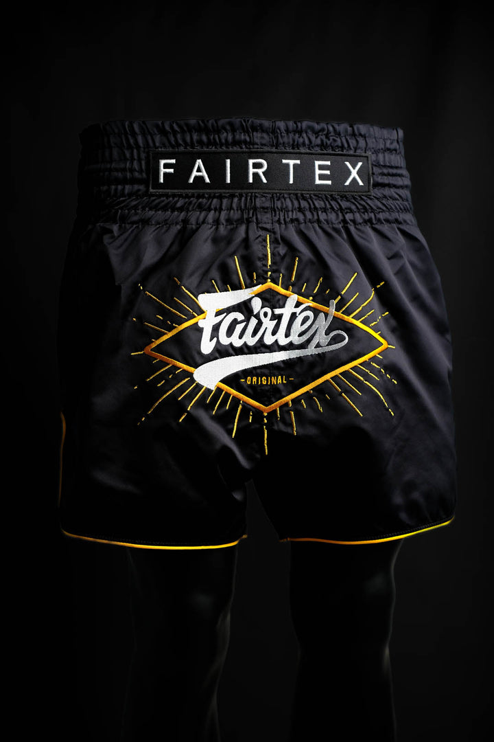 "Fairtex" Muay Thai šortai - Black Focus