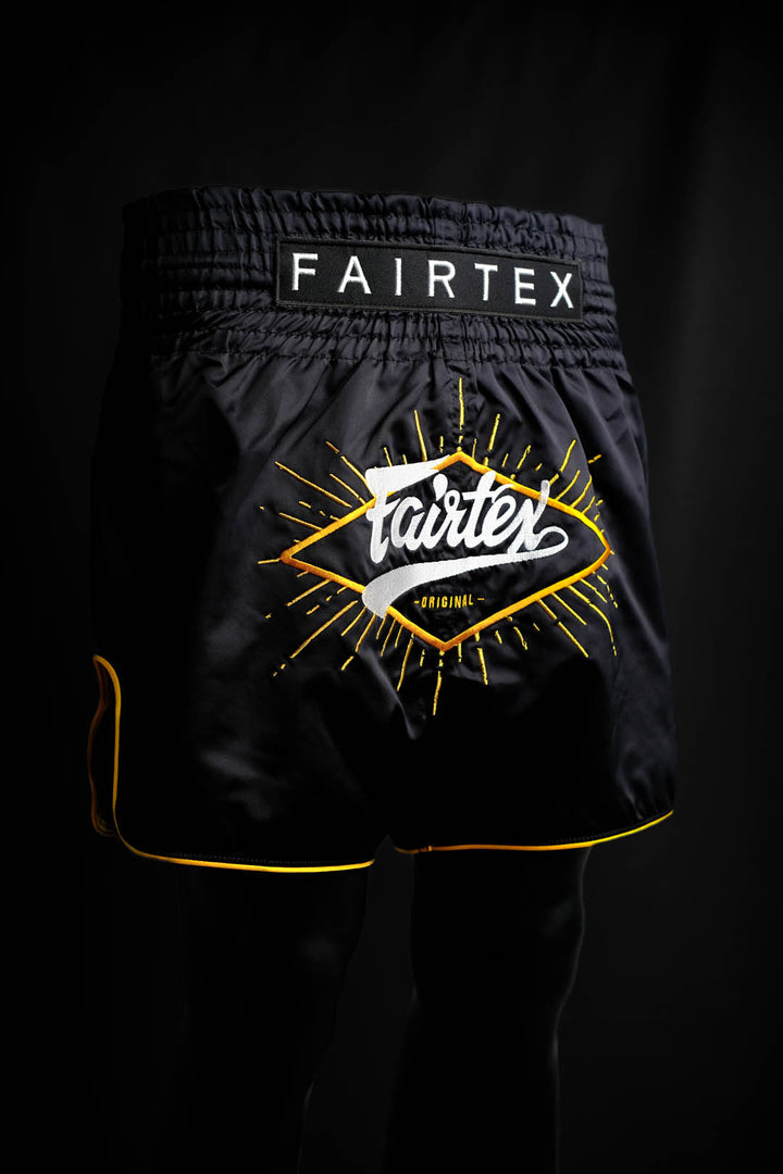 "Fairtex" Muay Thai šortai - Black Focus